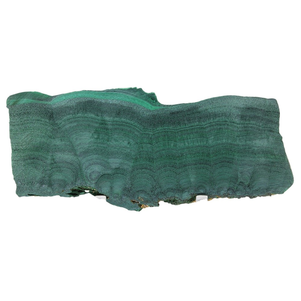 Malachite, slab, cabbing rough, lapidary, #R-6908