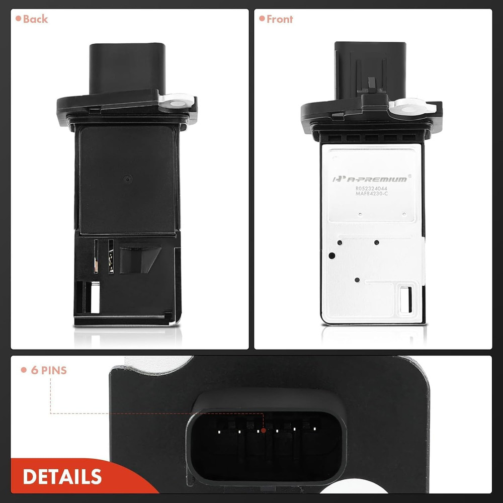 Mass Air Flow Sensor Compatible with Ford, Lincoln & Mazda Vehicles - E150, E250