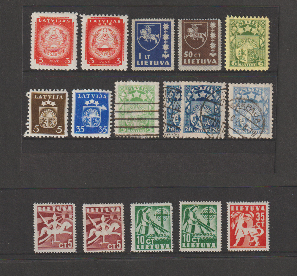 Latvia Mint and Used Stamps