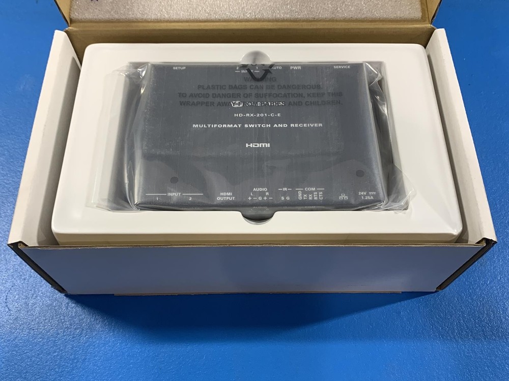 Crestron HD-RX-201-C-E HDMI Multiformat Switch / Receiver OPS~0001102