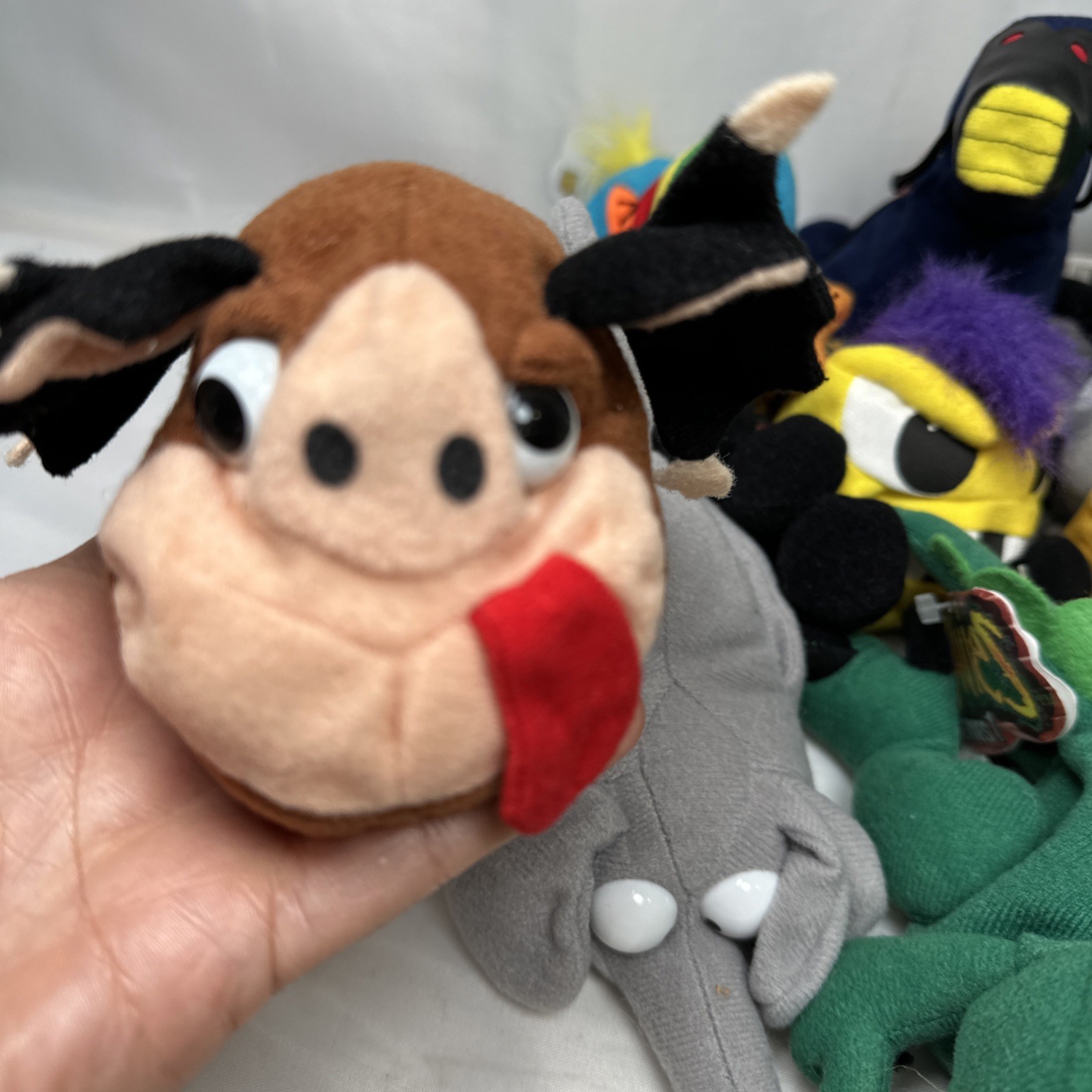 Vintage 1997 “MEANIES BEANIE” Complete SERIES 1