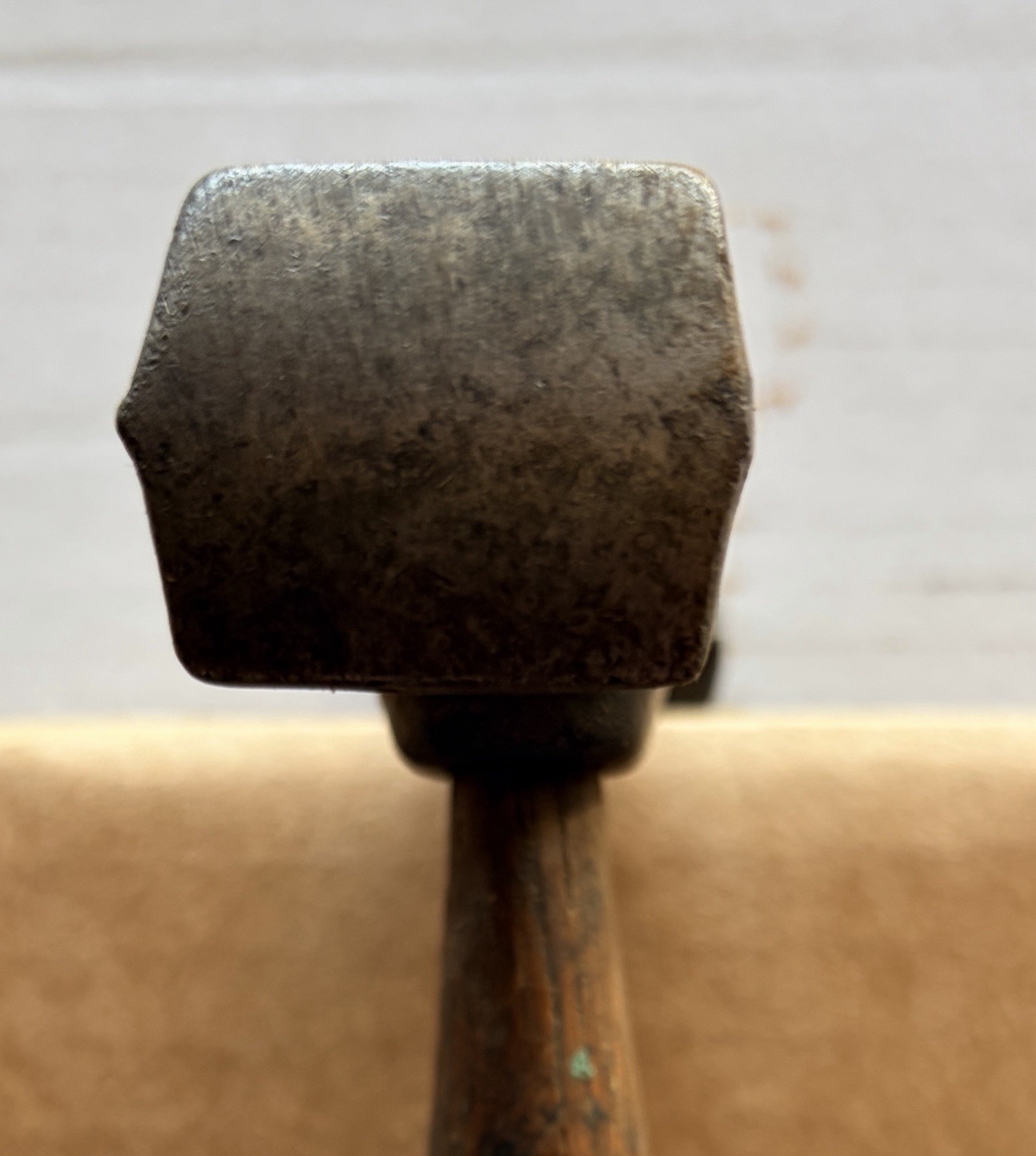 Vintage Auto Body Double Faced Planishing Hammer Repair Metalworker 12oz 12”