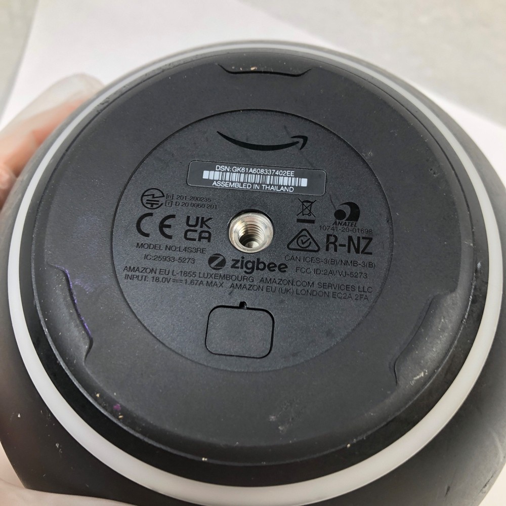 Amazon Echo 4th Gen Bluetooth Smart Speaker L4S3RE – Black ACCEPTABLE
