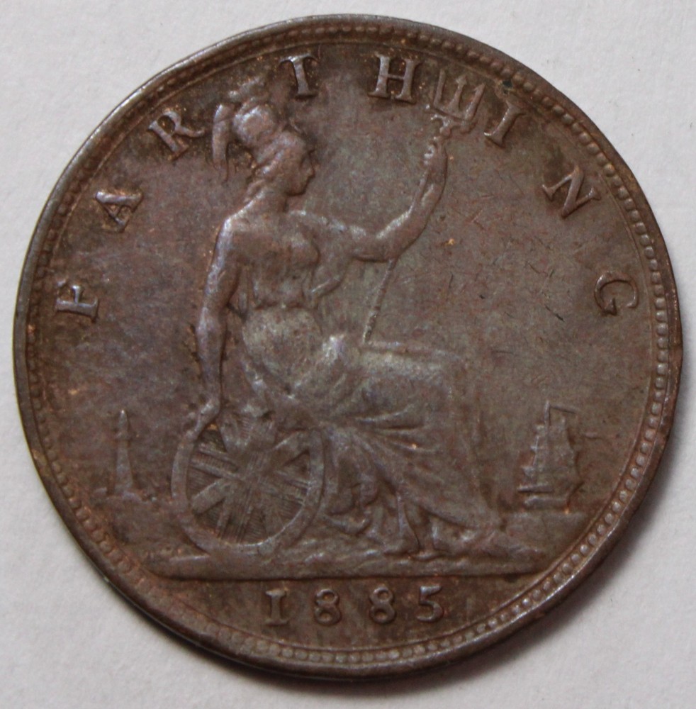 Great Britain 1885 Farthing (C20)