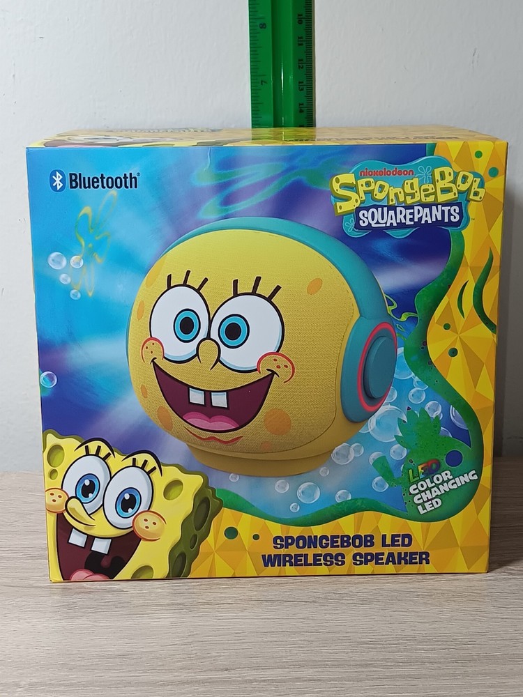 *FREE SHIP* SPONGEBOB SQUAREPANTS SPEAKER Wireless Bluetooth LED Color Changing