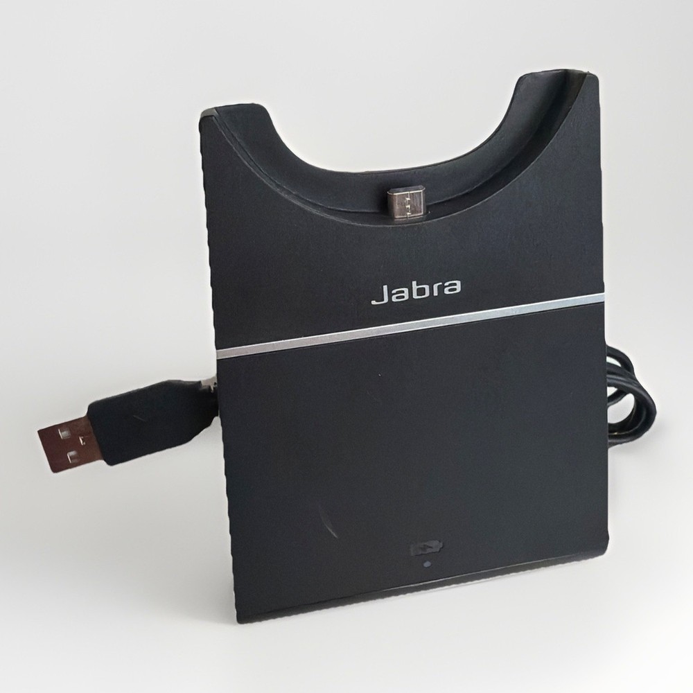 Jabra Evolve E75 Headset Charging Stand USB Model DIV010 GN Audio A/S Tested