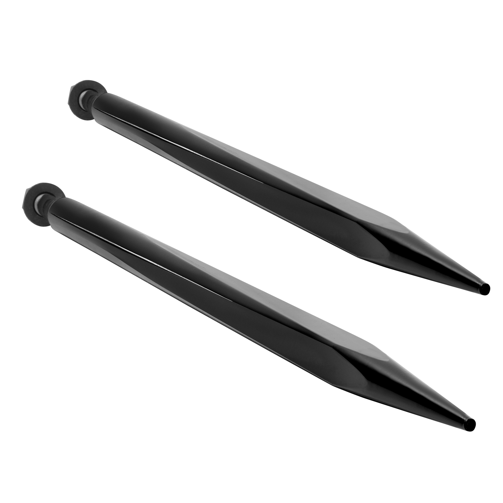 2PCS 49" Square Hay Spike Bale Spear Quick Attach Fork For Tractor Loader Bobcat