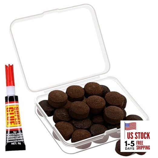 Billiard CUE Tips 13MM BROWN