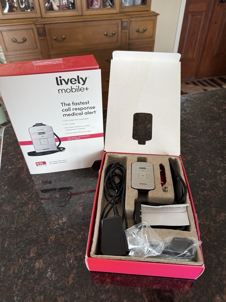 Lively Mobile Plus Call Response Medical Alert Device OPEN BOX
