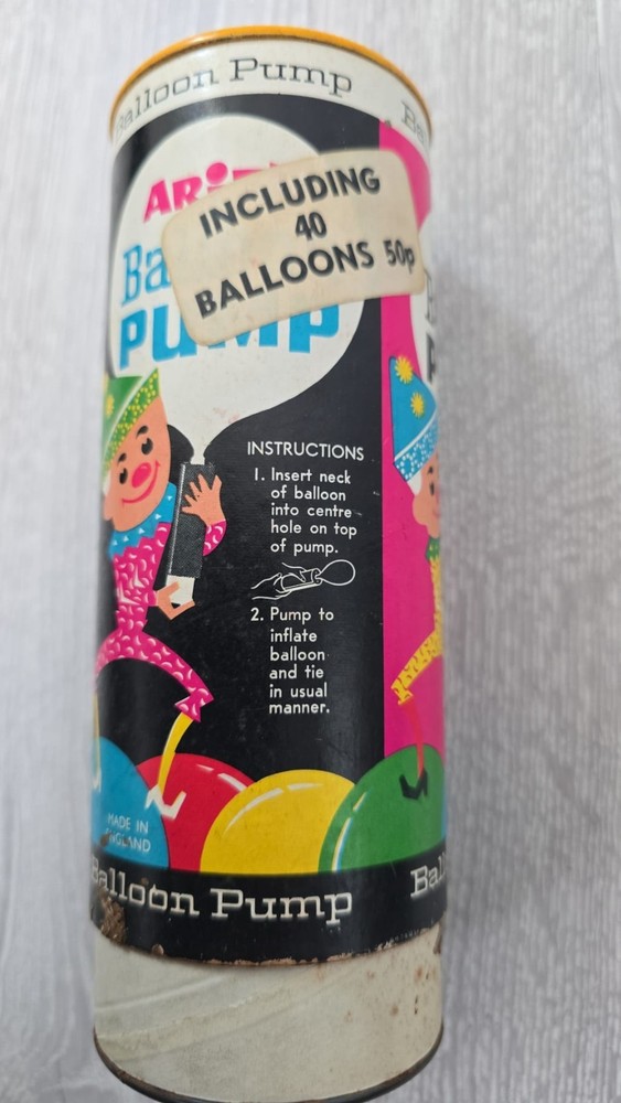 Vintage ariel balloon pump