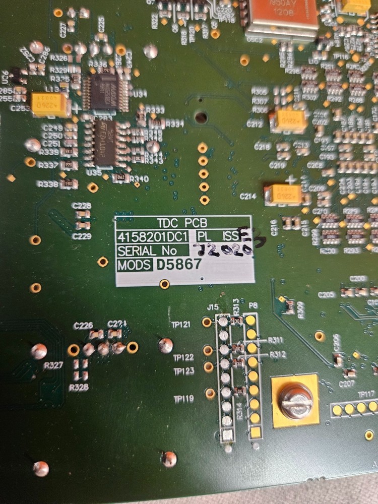 Waters Micromass LCT Premier TDC PCB 4158201DC1/E33 MODS:D5867