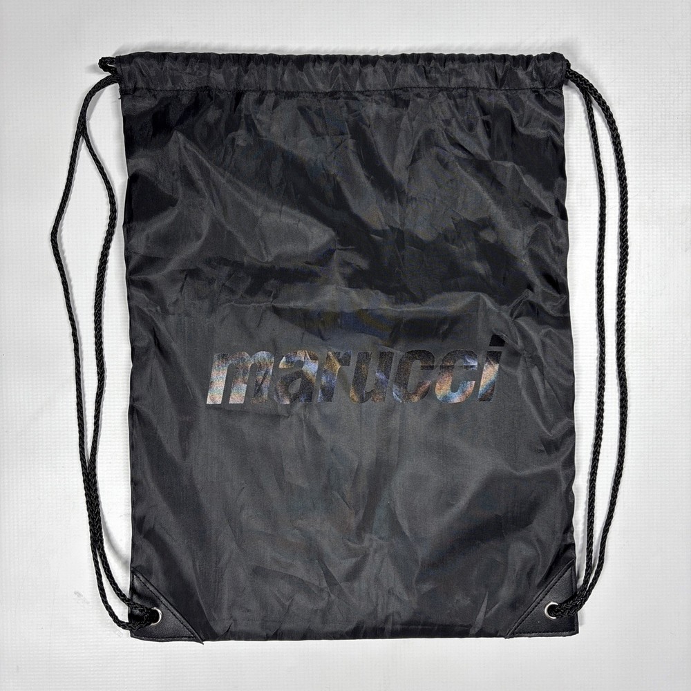 Black Marucci Drawstring Bag