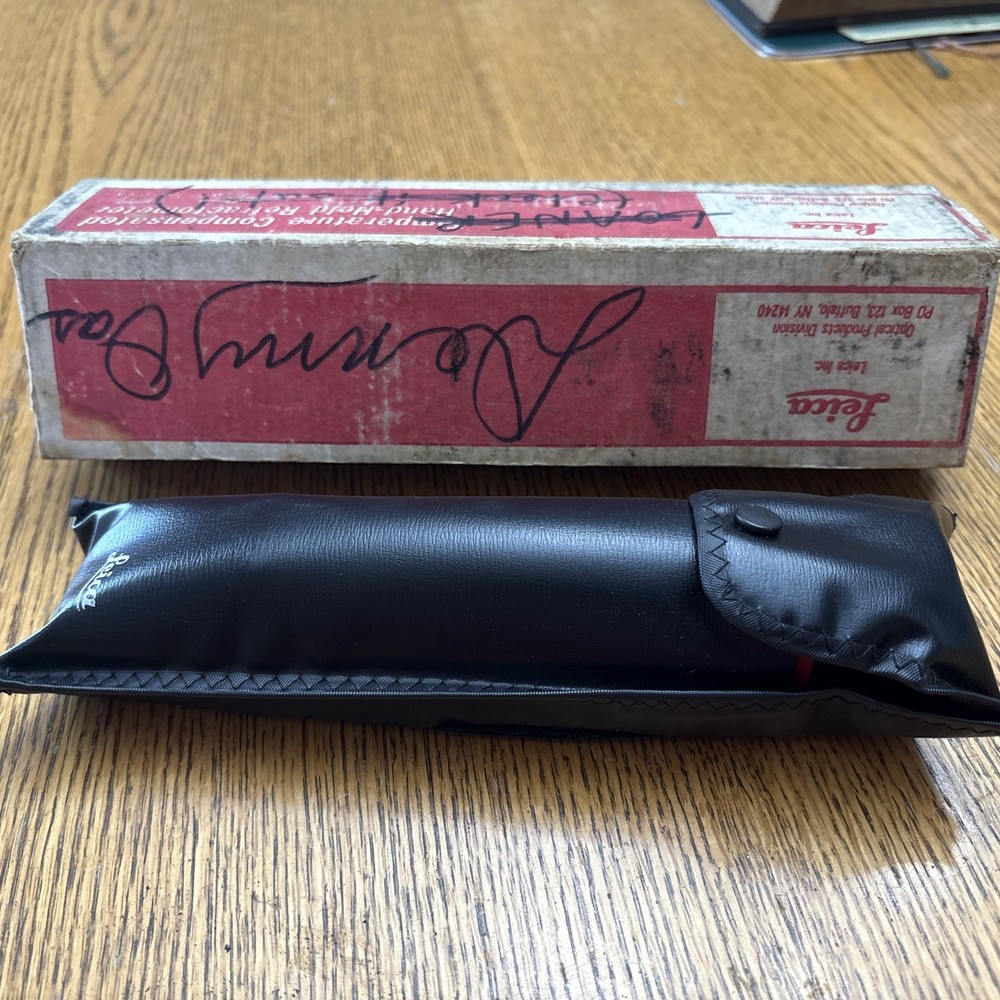 Leica 10441 0-10 Hand Held Refractometer Automatically Temperature Comp.