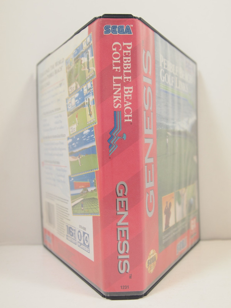Pebble Beach Golf Links Case (SEGA Genesis) Authentic BOX ONLY