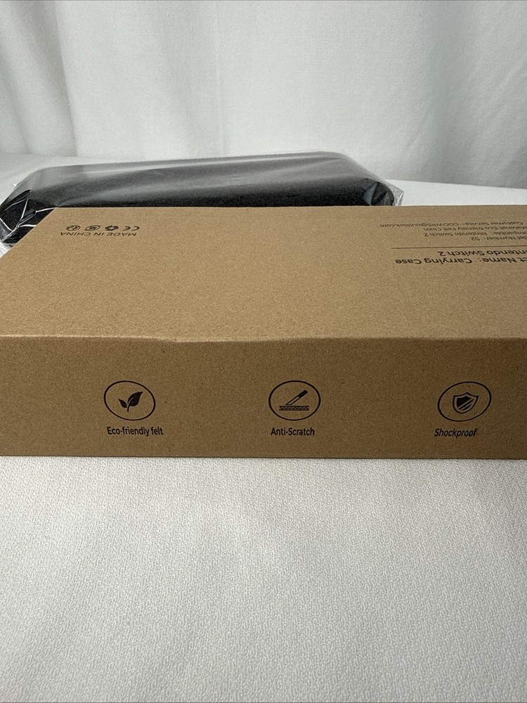 COOWPS Carrying Case for Nintendo Switch 2 (Black)