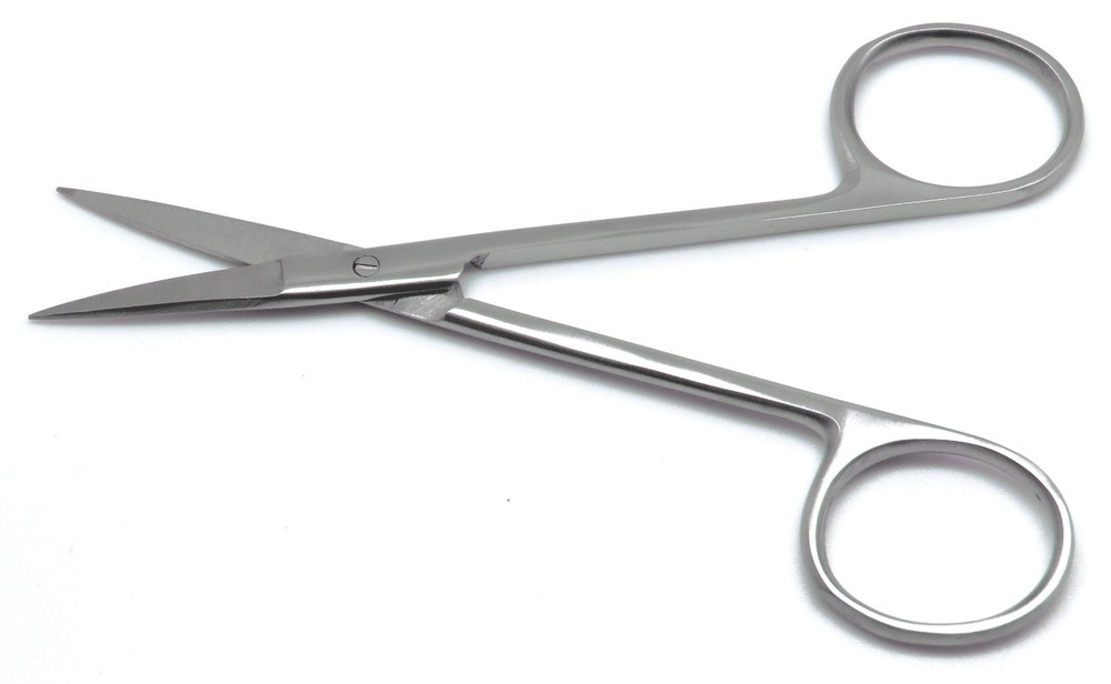 Dental Instruments Iris Scissor Straight 4.5" Premium Utility Universal Tools
