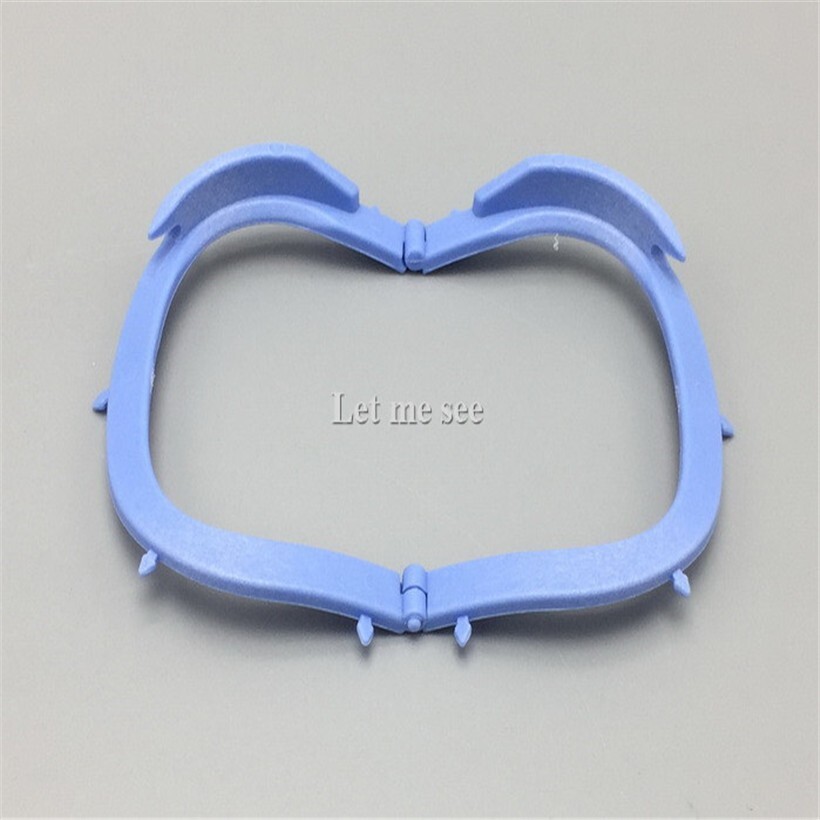 Dental Rubber Dam Sheet Frame Bracket Plastic Foldable S.S. Frame Template Punch