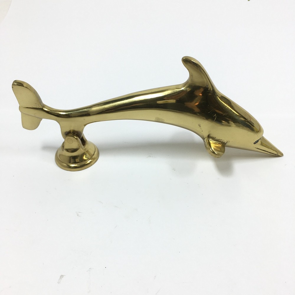 Door Knocker - Dolphin - Polished Brass (Dolphin)