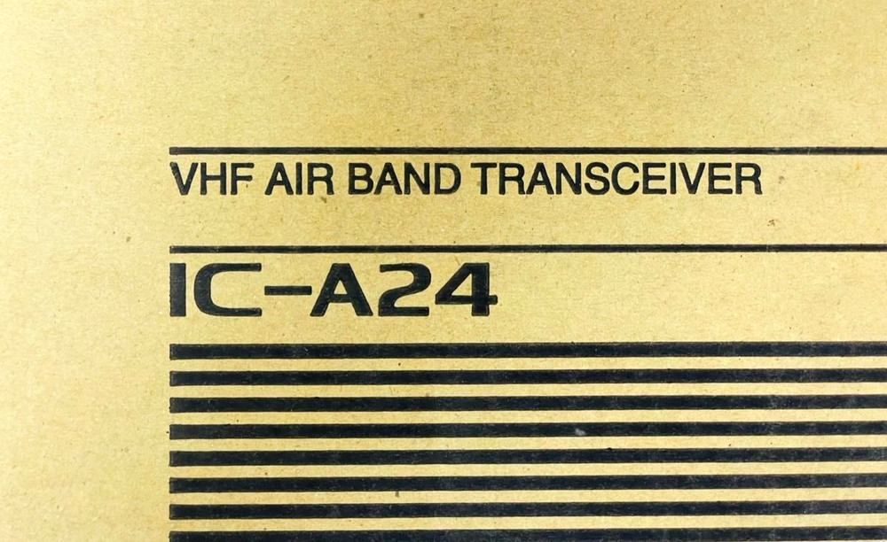 Icom IC-A24 VHF Air Band Portable Transceiver