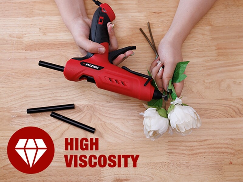 Arrow 200PC Full Size Hot Glue Stick Black Glue Gun Stick 4"x1/2" Hot Melt Stick