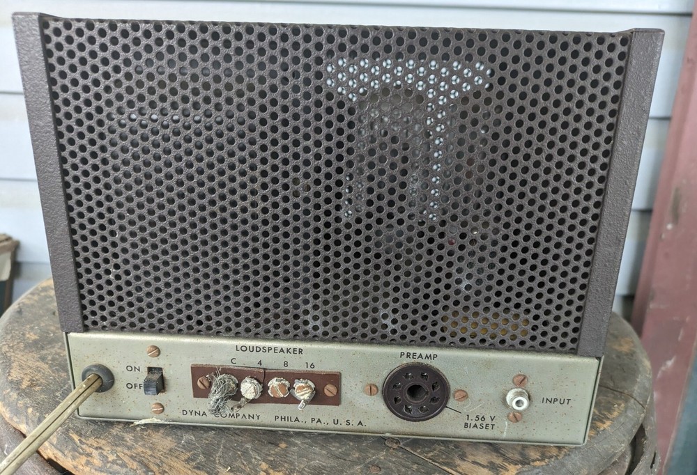 Pair Dynamo Dynakit Mark III Amplifiers