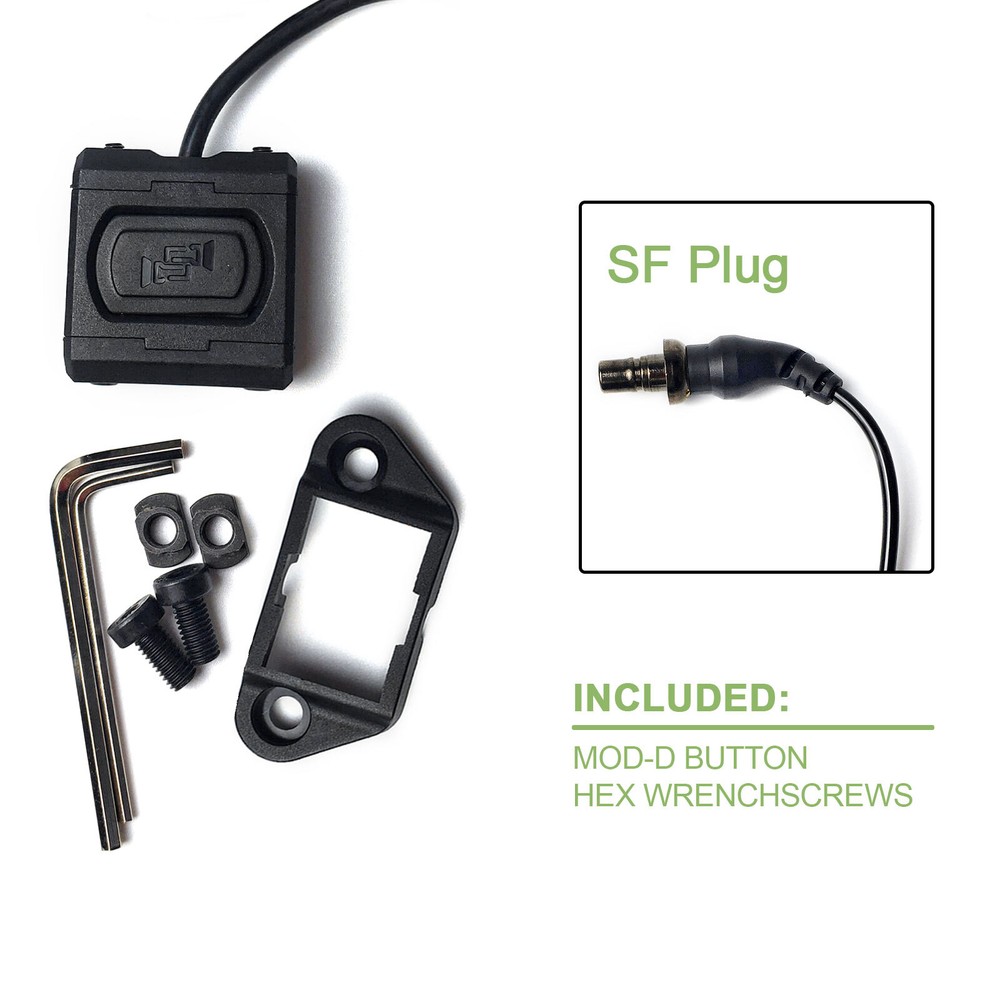 Tactical Remote Pressure Switch Flashlight Switch Button for M300 /M600 Series