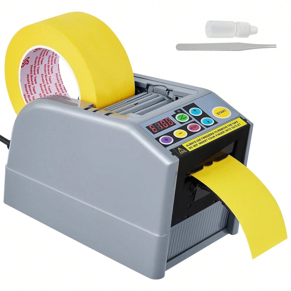 Automatic Tape Dispenser Electric Adhesive Cutter Packaging Machine 6-60mm Width