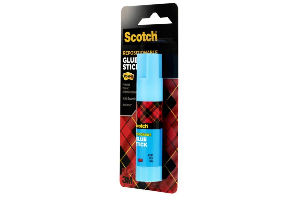 Removable Restickable Glue Stick.49oz, Repositionable Stick 5Pack