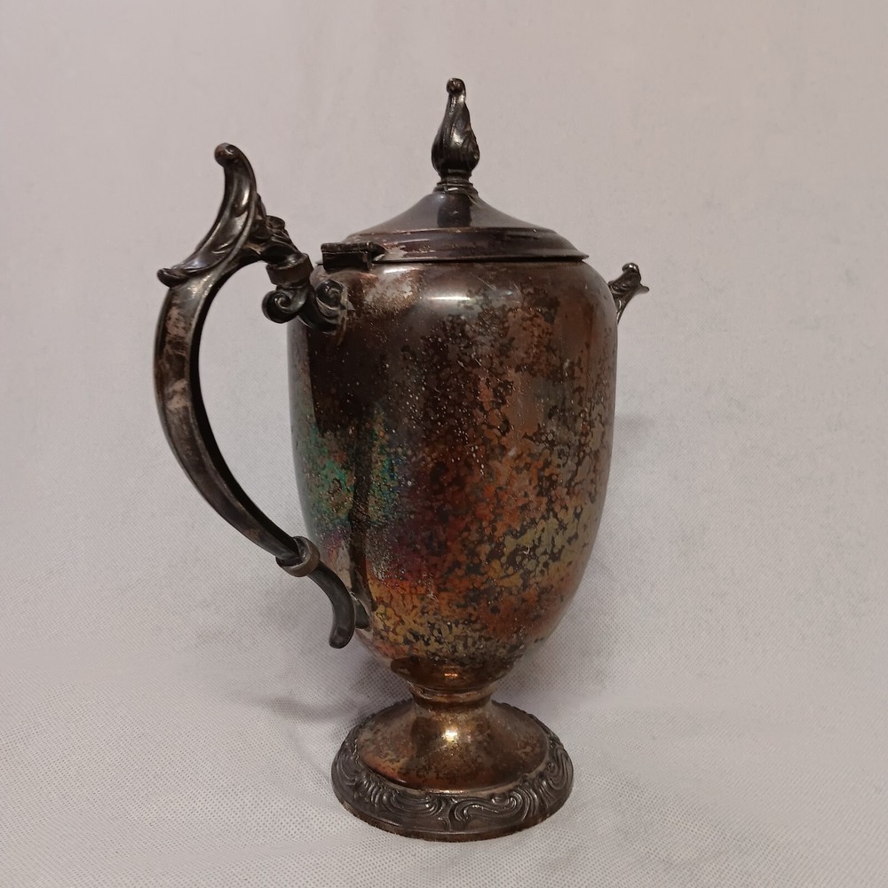 Coffee Server FB Rogers Silver Co 1883 Silverplated 11" Tall