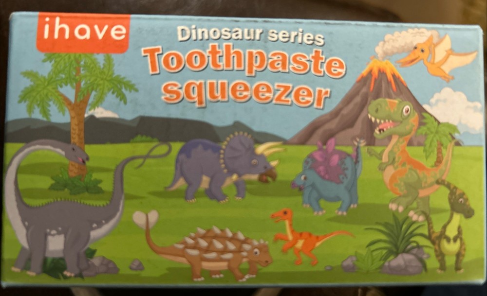 Dinosaur  Toothpaste Squeezers