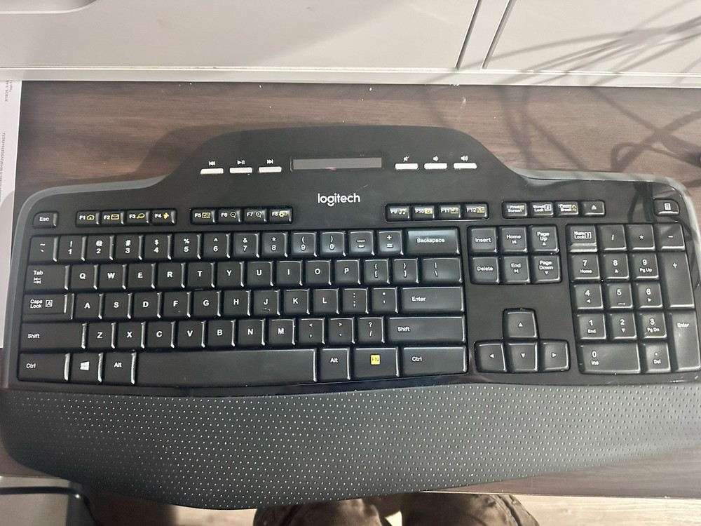 Logitech MK710 Wireless Keyboard Only – No Mouse/Receiver, Tested Working