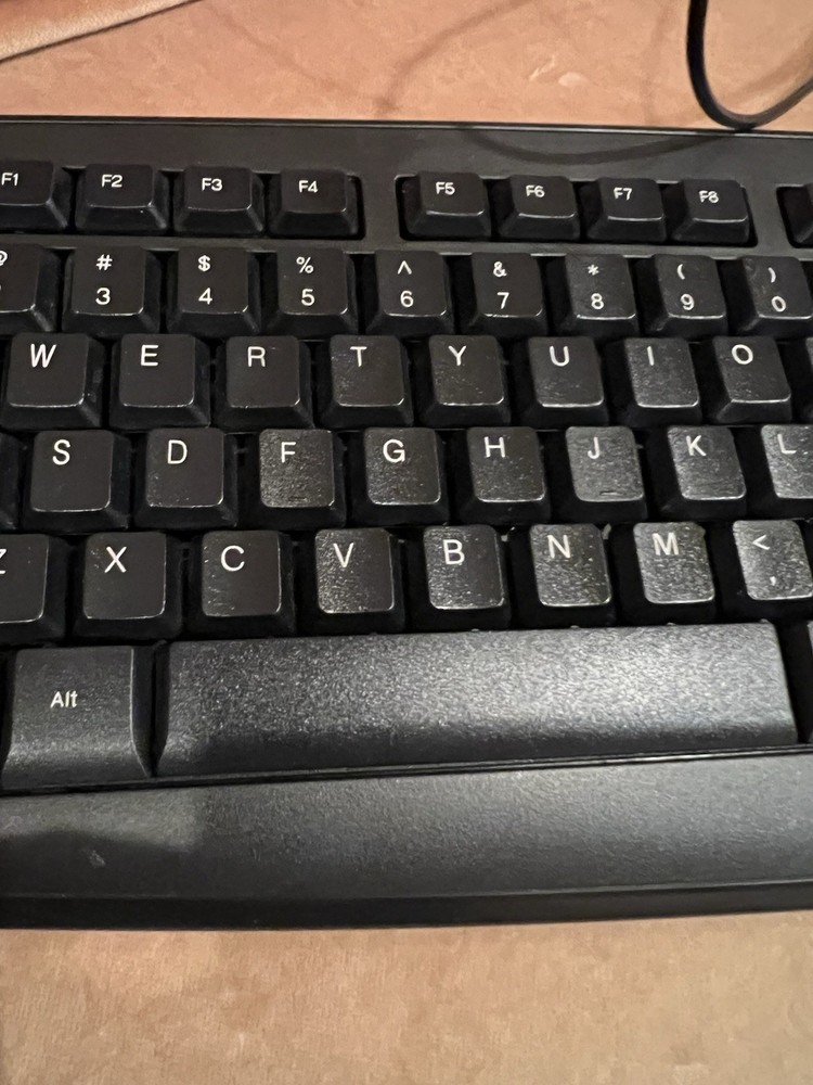 Black Genius Wired Keyboard- Imperfect