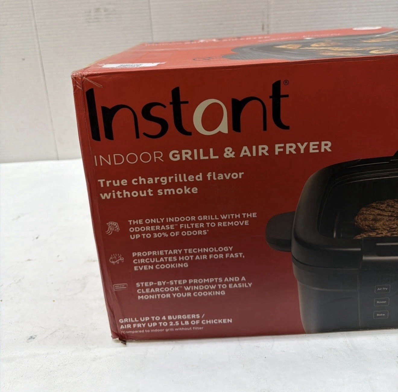 Instant Pot - 6-in-1 Smokeless Indoor Grill & Air Fryer with OdorErase *NEW*