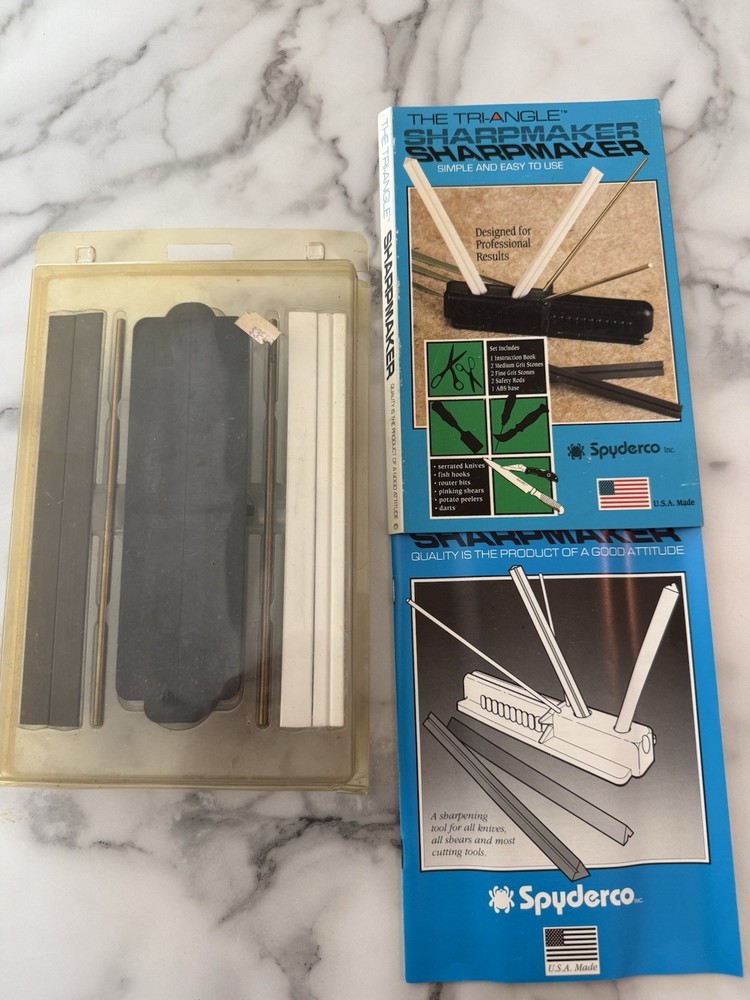 Vintage Spyderco Sharpmaker Sharpener