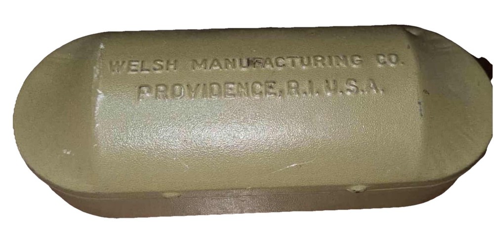 WWII Rochester Optical Red Lens Gunner Glasses with Case