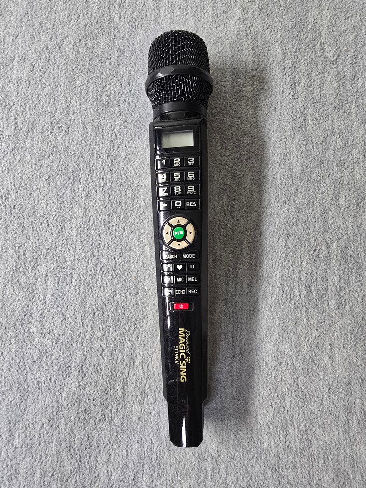 Magic Sing ET19KV Microphone ENTER TECH WIRELESS MIC MODEL Magic Duet (EX19DD )