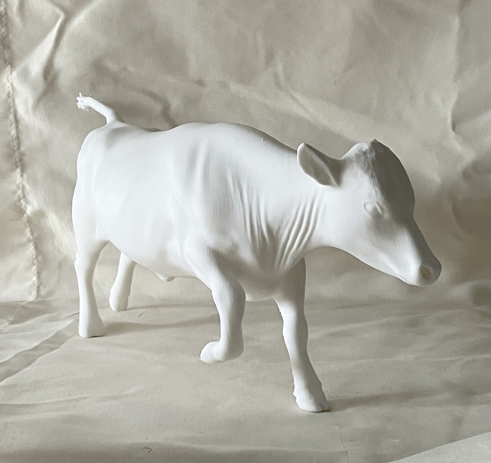 1:9 Unfinished Running Steer Cow 3d Print Traditional Breyer Model Horses Etc