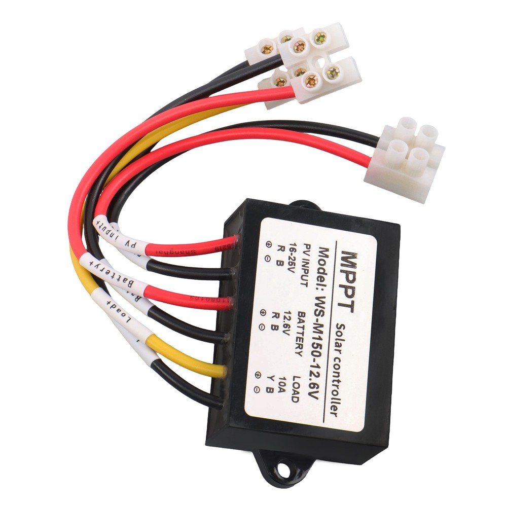 Solar Battery Charge Controller Boost MPPT Voltage Adjustable 150W 12.6V