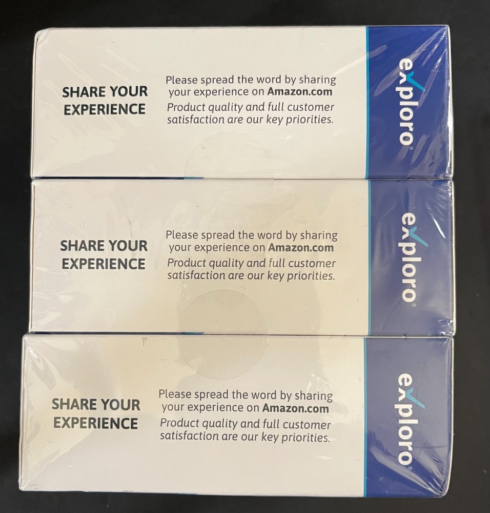 Exploro Coliform/E. Coli Water Bacteria Test Kit New, Sealed, 3 Kits