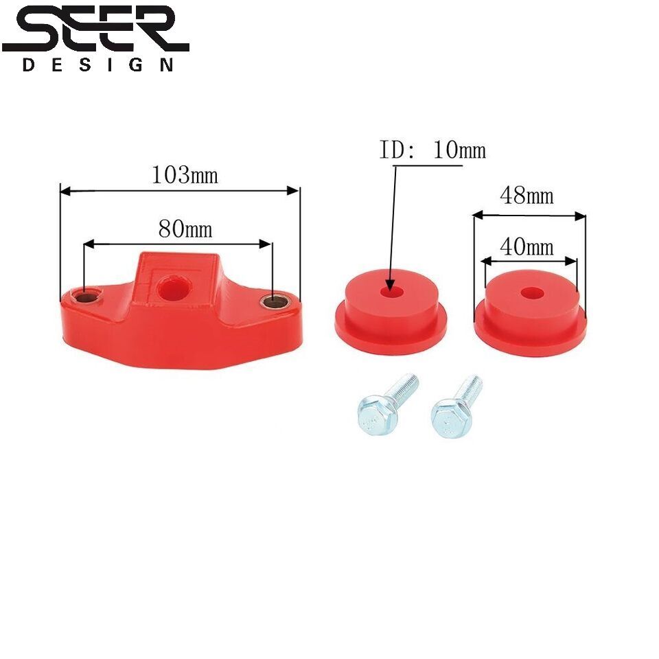 5-Speed Rear + Front Manual Shifter Stabilizer Bushings For Subaru Impreza WRX