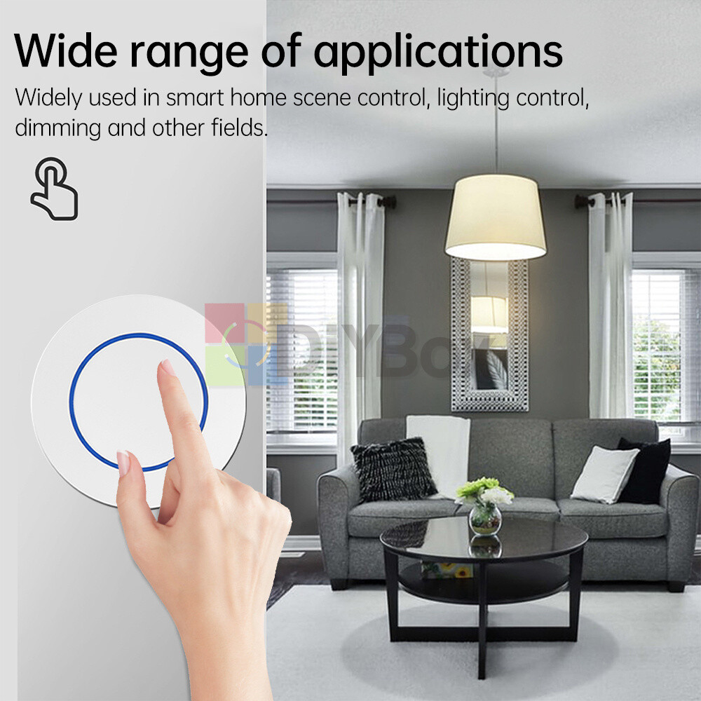Tuya Zigbee Button Wireless Smart Scene Switch Electrical Automation Controller
