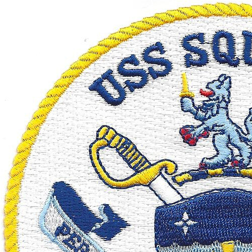 USS Squall PC-7 Coastal Ship Patch