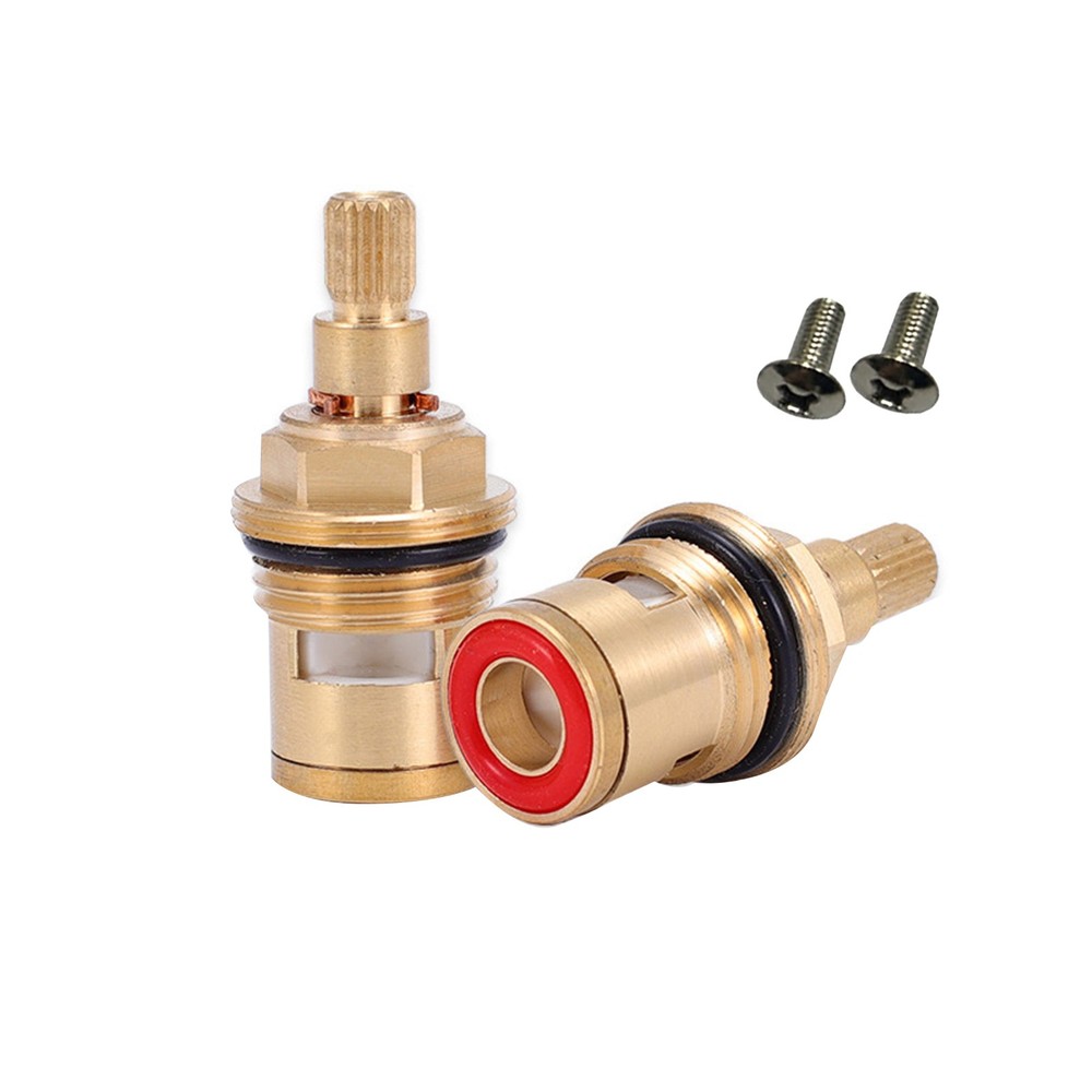 2Pcs Replacement Tap Cartridge Valve Kitchen Basin G 1/2 thread