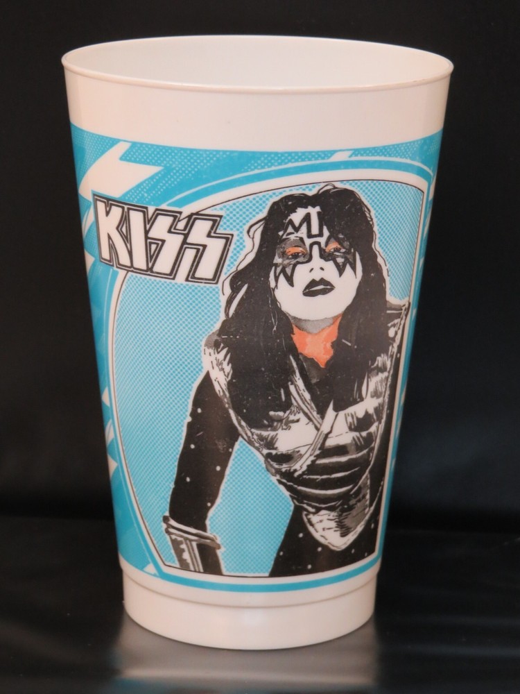KISS ACE FREHLEY MAJIK MARKET CUP #4 1978 AUCOIN UNUSED