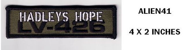 HADLEYS HOPE IN SUBDUED COLORS PATCH - ALIEN41