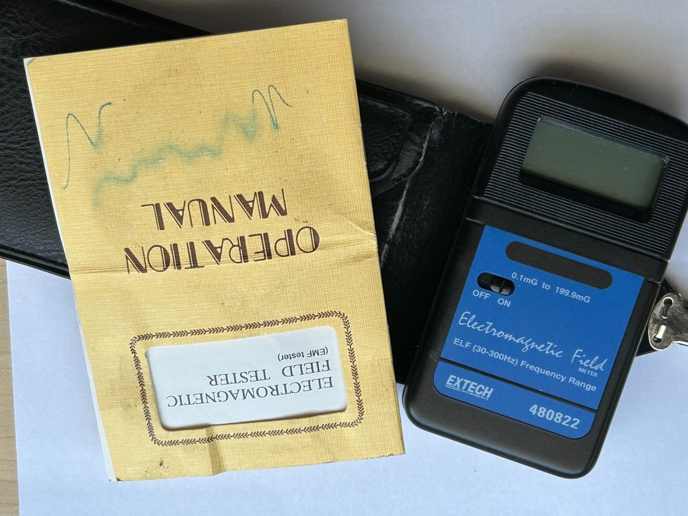EXTECH Electromagnetic Field Meter 480822 USED Tested Excellent Condition