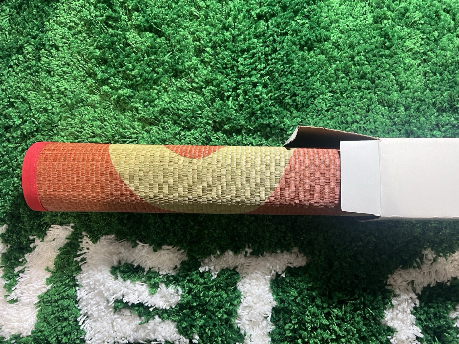 Supreme Woven Straw Mat Red SS20 BRAND NEW