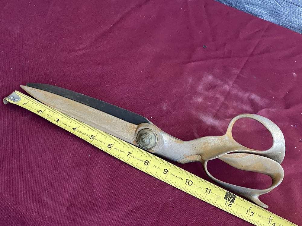 Vintage Big Scissors Marked Pat Mar 23 - 80
