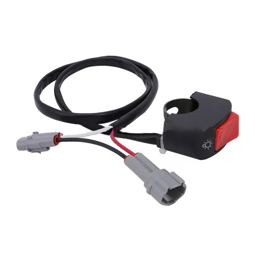 Handlebar Switch Handlebar On/Off 1 Set Black Headlight Switch High Quality