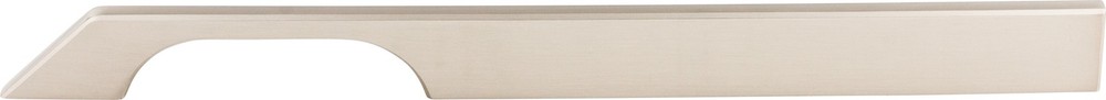 Top Knobs TK16BSN Tapered Bar Pull 12" (c-c) Brushed Satin Nickel